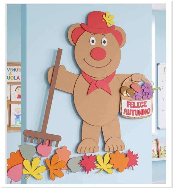 decorazioni autunno scuola