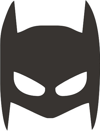 Travestimenti Supereroi - Maschera Batman da colorare - Stampa, disegna e  crea con