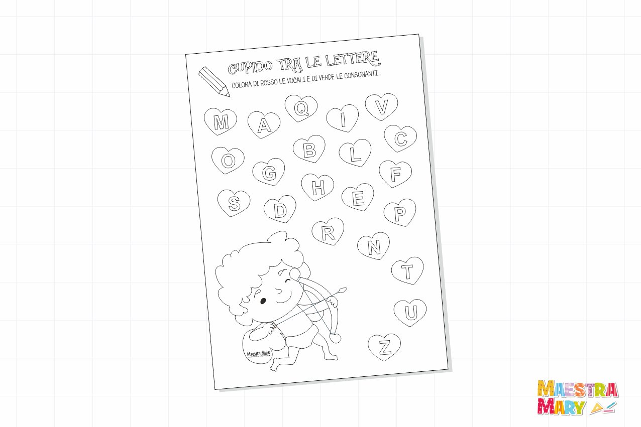 italiano cupido tra le lettere