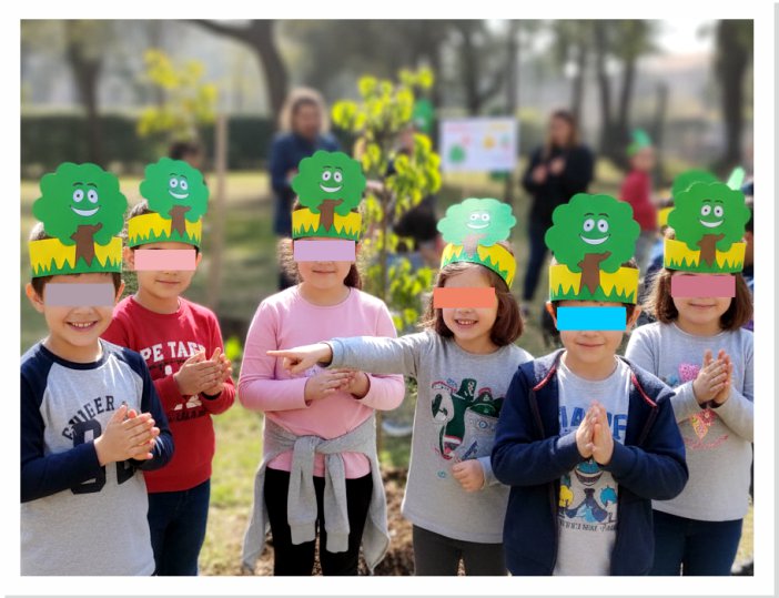 corona festa alberi