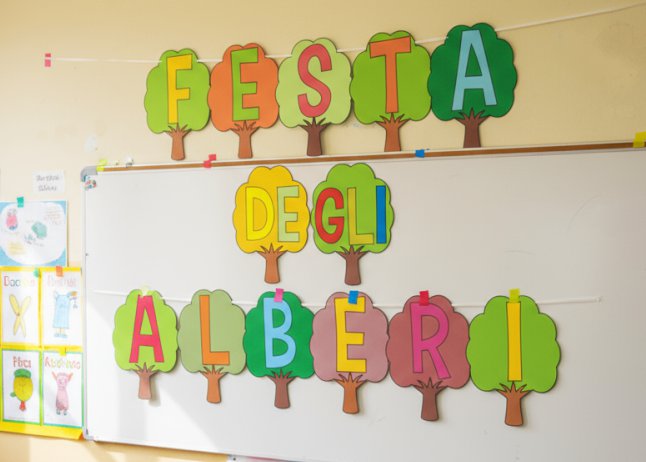 striscione festa degli alberi