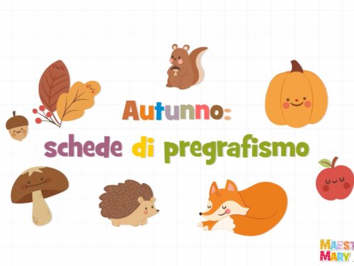 Schede di pregrafismo sull’Autunno