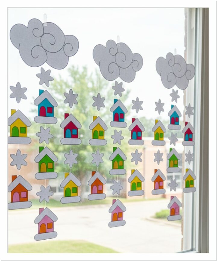 decorazioni inverno scuola