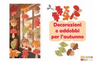 decorazioni autunno scuola