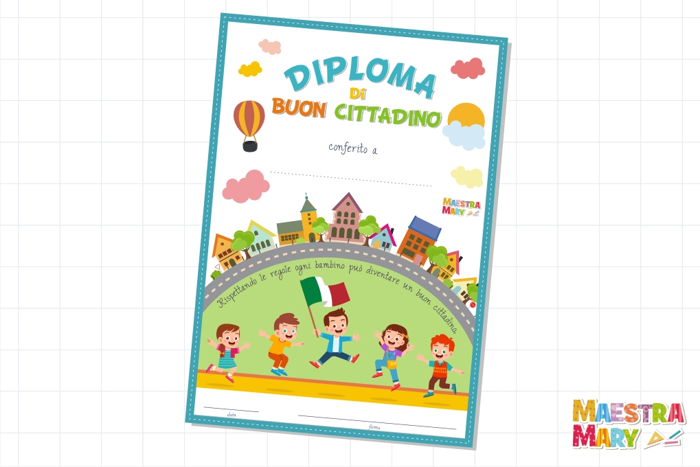 diploma di buon cittadino