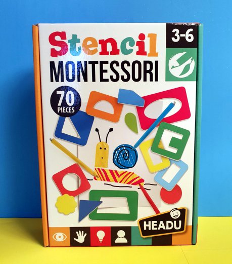 stencil Montessori Headu
