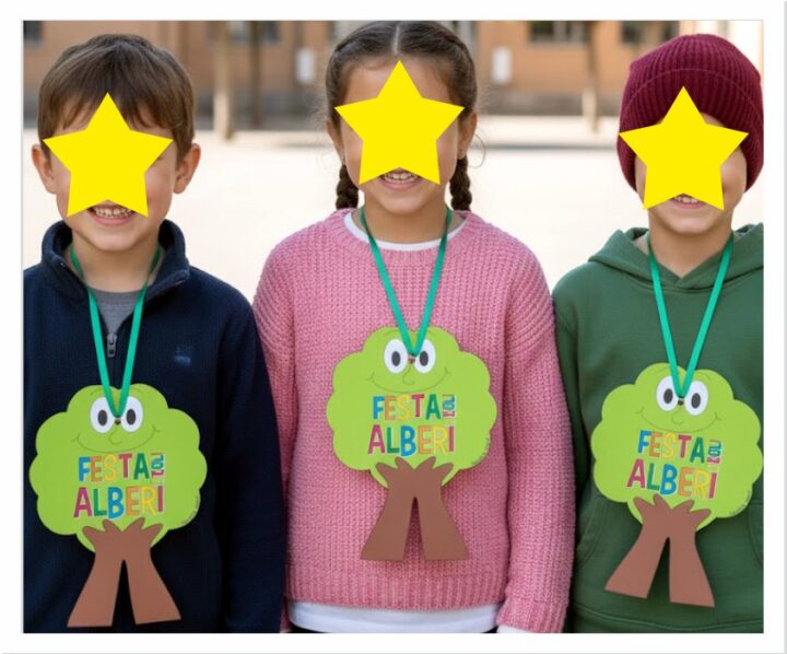 coccarde festa degli alberi