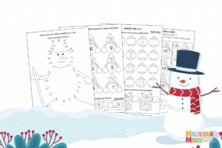 schede matematica inverno