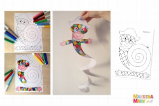 arlecchino lavoretto decorazione