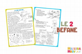 la befana schede didattiche