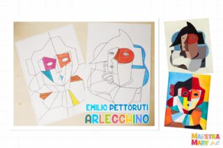arlecchino arte scuola primaria