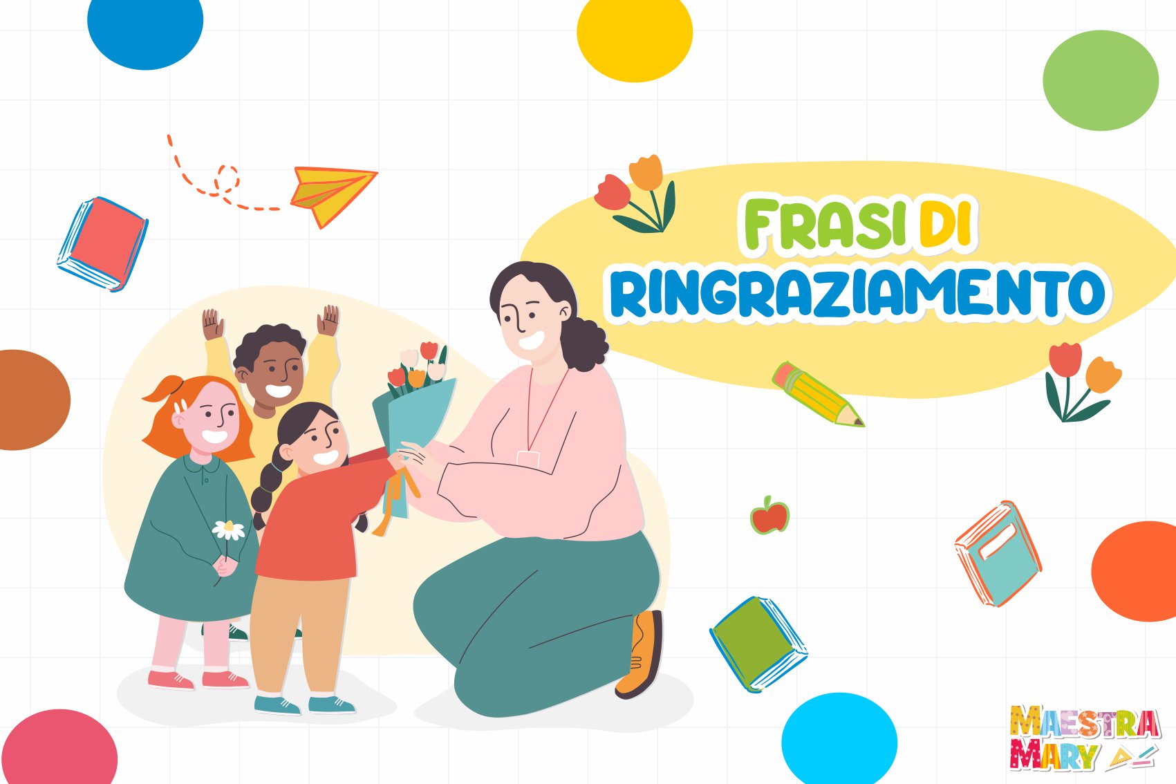 frasi di ringraziamento maestra