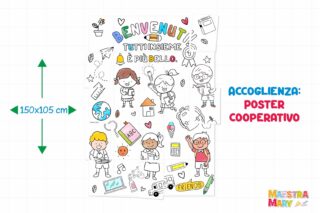 poster collaborativo per la scuola primaria
