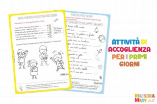 schede per i primi giorni