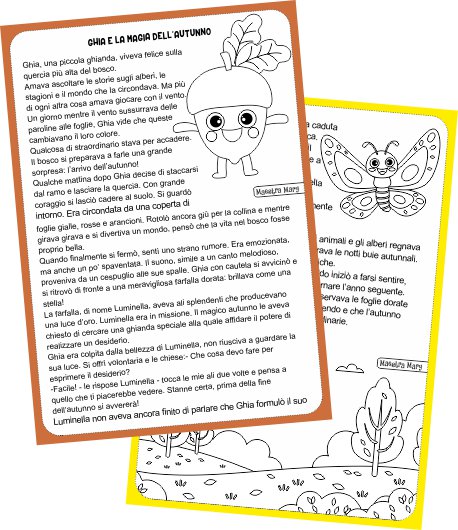 storia autunno per bambini