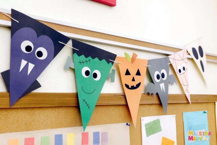 striscione di Halloween per bambini