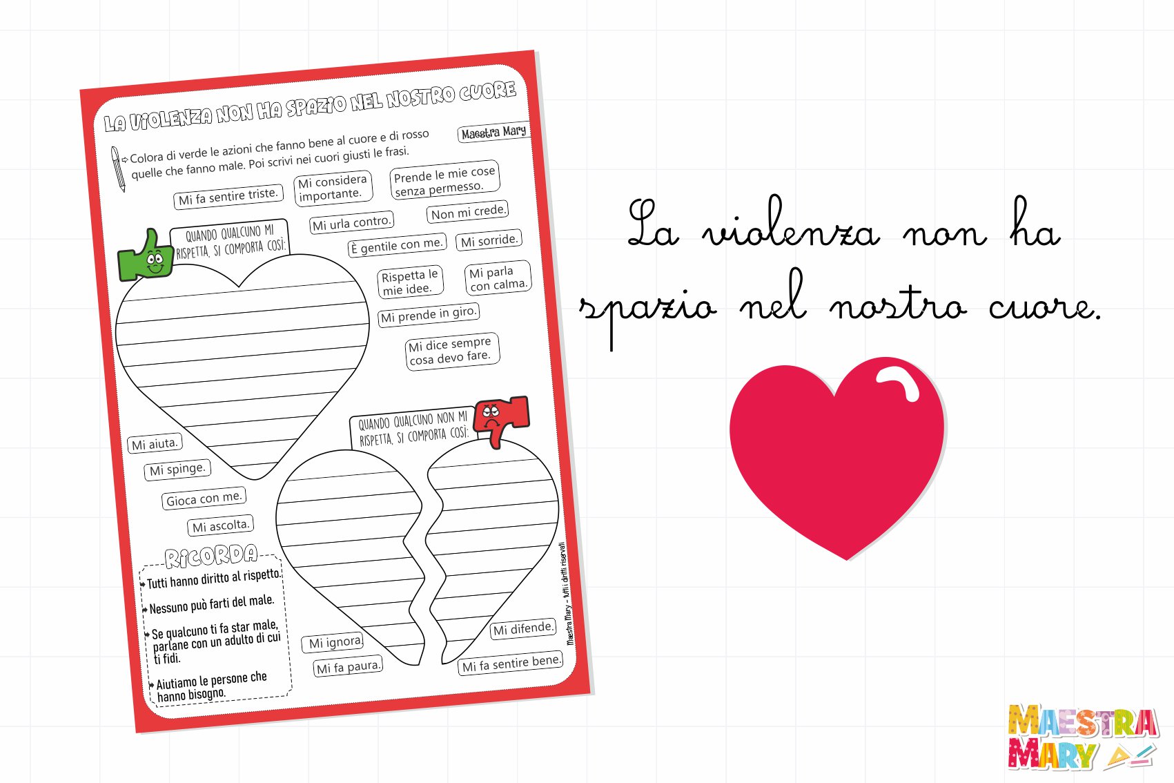 giornata contro la violenza sulle donne scheda per la scuola primaria