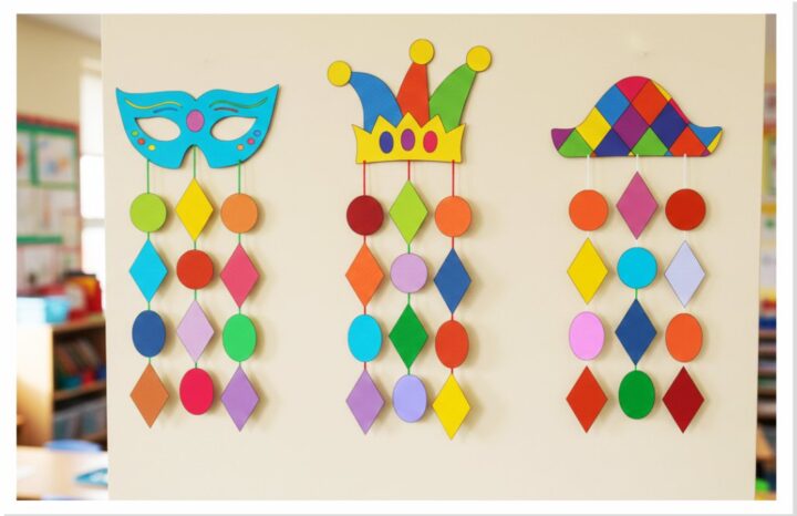 decorazioni di carnevale scuola