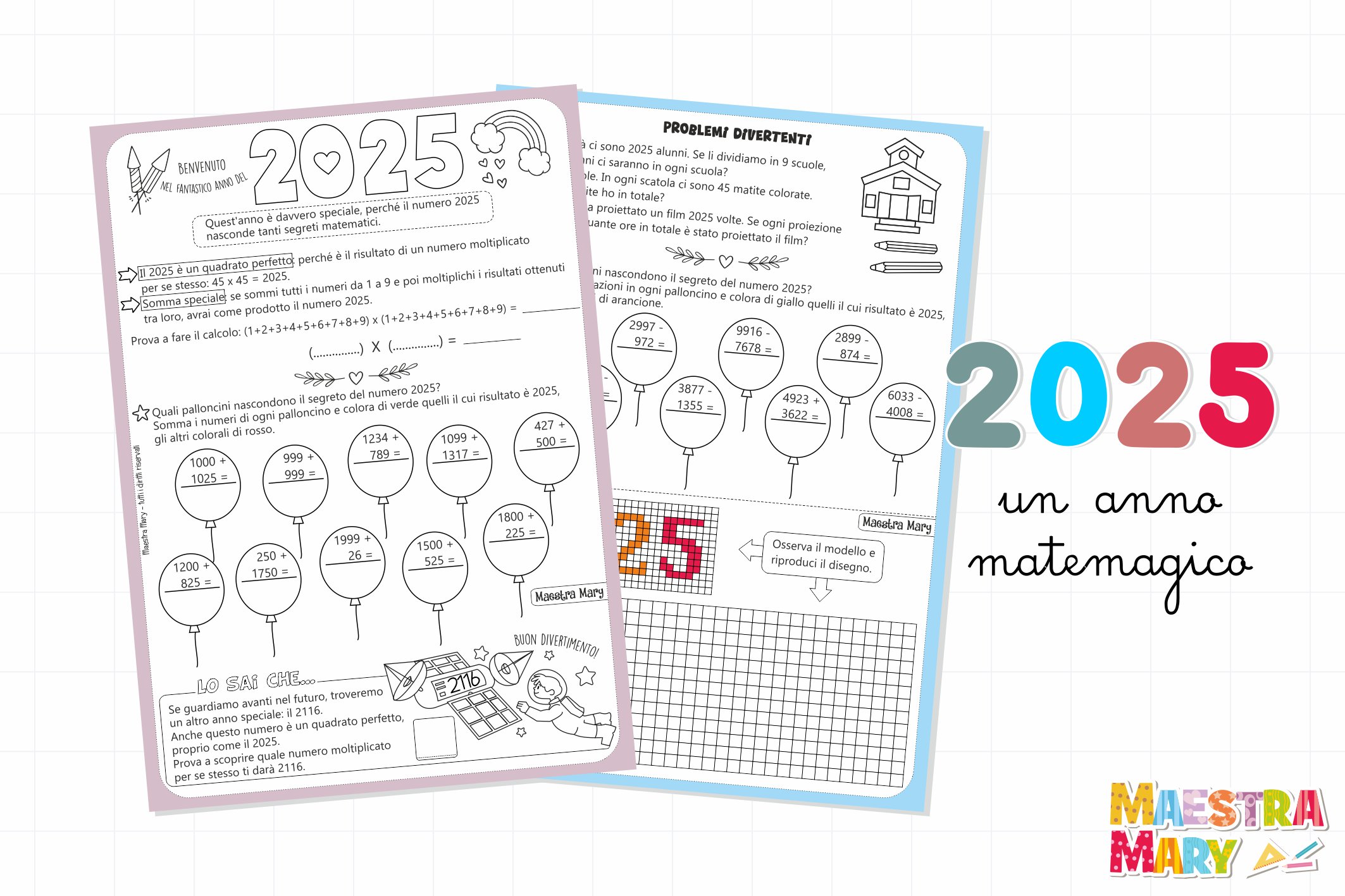 schede di matematica per la scuola primaria