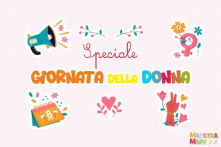 giornata della donna festa scuola bambini