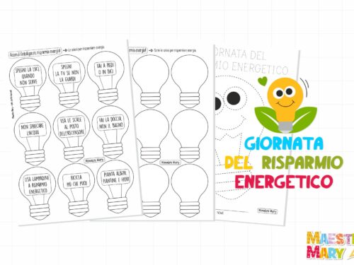 Giornata del risparmio energetico: schede e attività