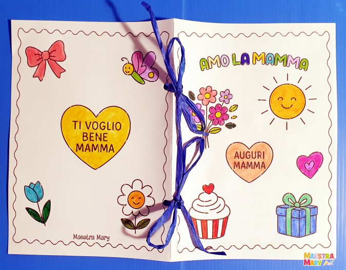 libretto per la festa della mamma