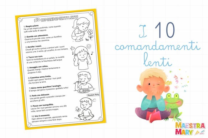 i 10 comandamenti lenti