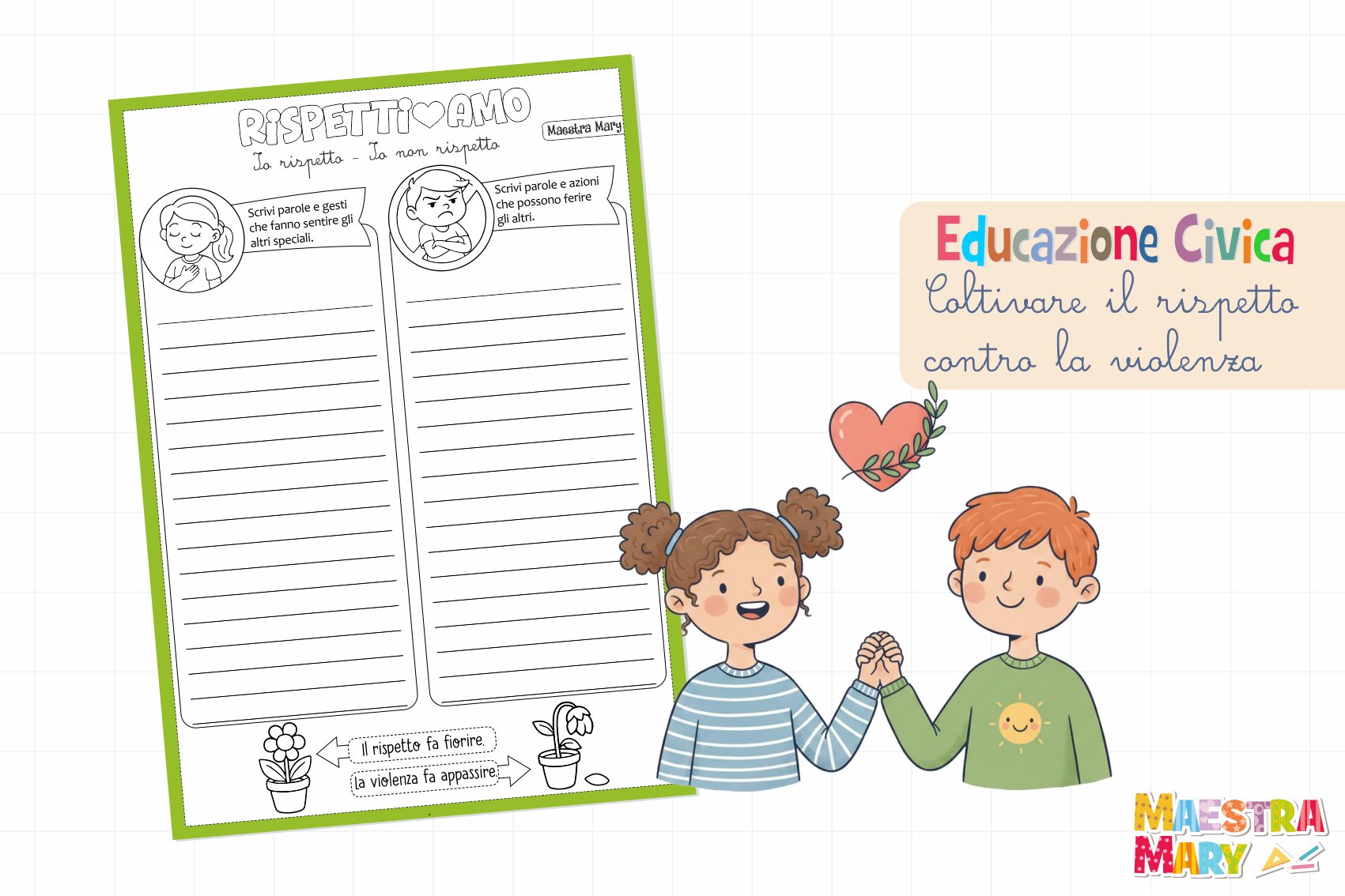 educazione civica schede scuola primaria