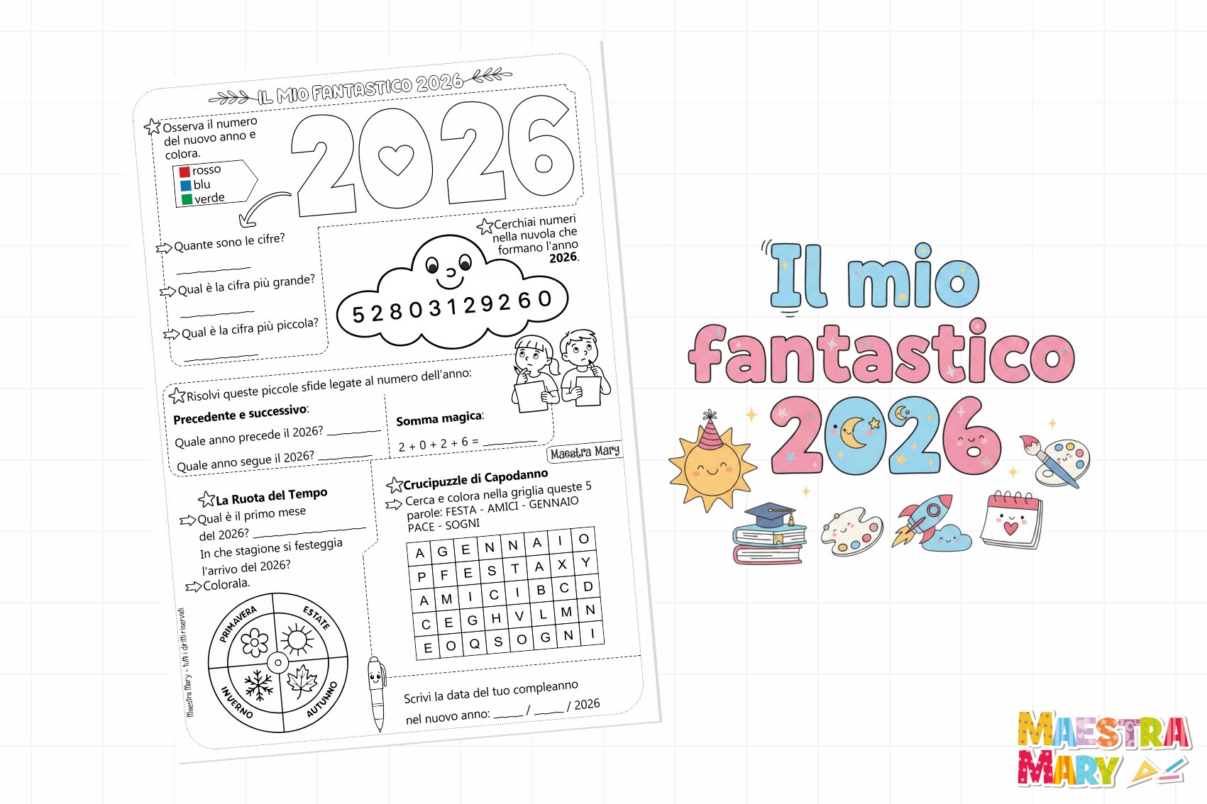 attività nuovo anno scuola primaria