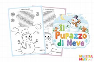 poesia il pupazzo di neve