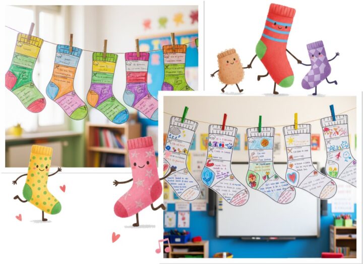 giornata dei calzini spaiati attività per bambini