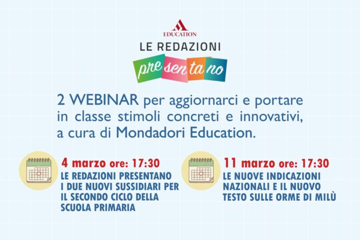 webinar Mondadori Education