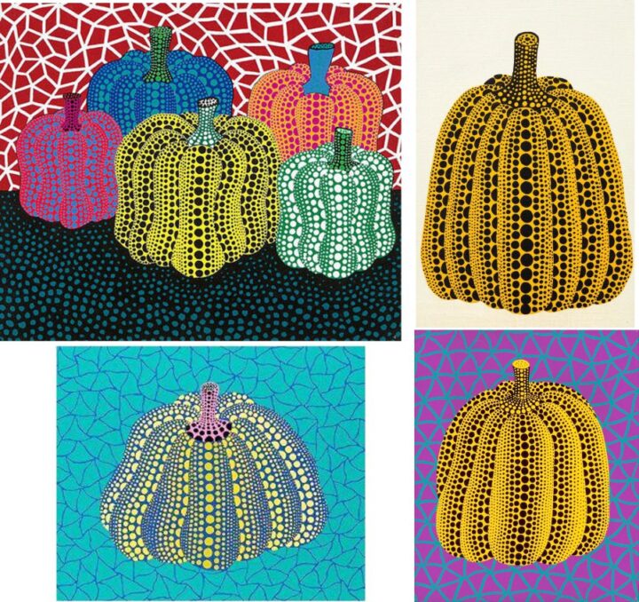 zucche yayoi kusama arte scuola
